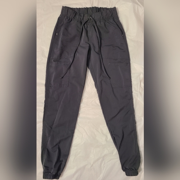 Scrubstar Pants - Charcoal Grey/Pewter Scrubstar Women's Jogger Scrub Pants Bottoms- Size Small